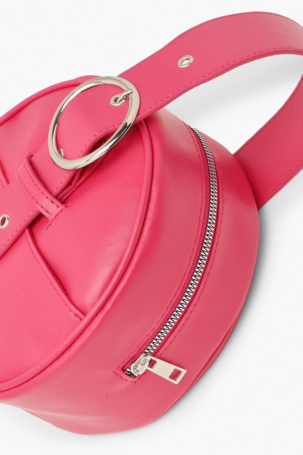 Circle Grab Handle Clutch Bag boohoo IE